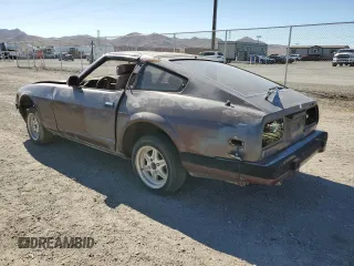 1983 Datsun 280ZX z VIN JN1HZ04S8DX568629, wystawiony jako Copart lot #71850514 z przebiegiem Nie podano mil oraz Szkody całkowita. Historia ofert i sprzedaży dostępna na DreamBid. Obrazek 2.