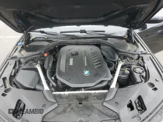 2019 BMW 5 Series 540i xDrive with VIN WBAJE7C54KWW19994, listed as a Copart auction lot 57973055 with 121,995 mi miles and Salvage title. Bid and sale history available at DreamBid. Image 11.
