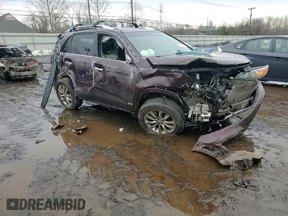 2012 Kia Sorento SX with VIN 5XYKWDA28CG240491, listed as a Copart auction lot 46829105 with 156,129 mi miles and Salvage Title. Bid and sale history available at carsss.com. Image 11.