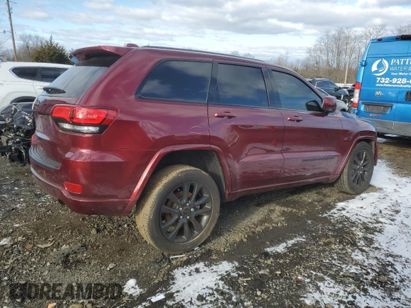 2022 Jeep Grand Cherokee WK Laredo X with VIN 1C4RJFAG1NC128885, listed as a Copart auction lot 87277714 with 30,398 mi miles and Salvage Title. Bid and sale history available at carsss.com. Image 3.