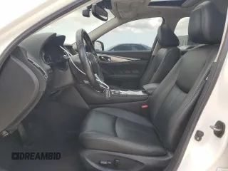 2021 Infiniti Q50 Luxe z VIN JN1EV7BP6MM704845, wystawiony jako Copart lot #58539515 z przebiegiem 16 460 mil mil oraz Szkoda całkowita • Salvage title. Historia ofert i sprzedaży dostępna na DreamBid. Obrazek 7.