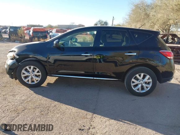 2013 Nissan Murano SL with VIN JN8AZ1MU1DW201782, listed as a IAAI auction lot 41653993 with 134,976 mi miles. Bid and sale history available at carsss.com. Image 14.