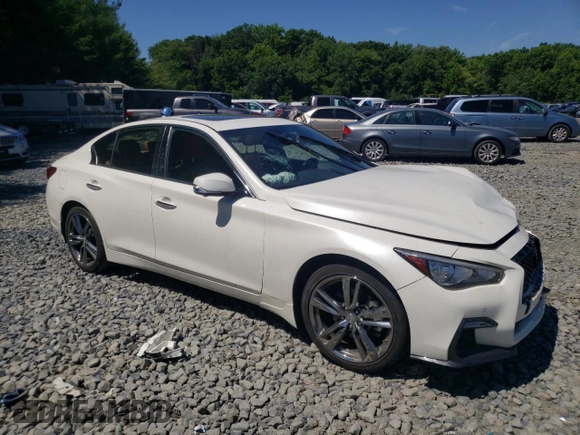 2021 Infiniti Q50 Signature Edition с VIN JN1EV7CR1MM754889, выставлен на аукционе Copart как лот 60595224 с пробегом 29 087 миль миль и Списание • Salvage title. История ставок и продаж доступна на DreamBid. Изображение 4.