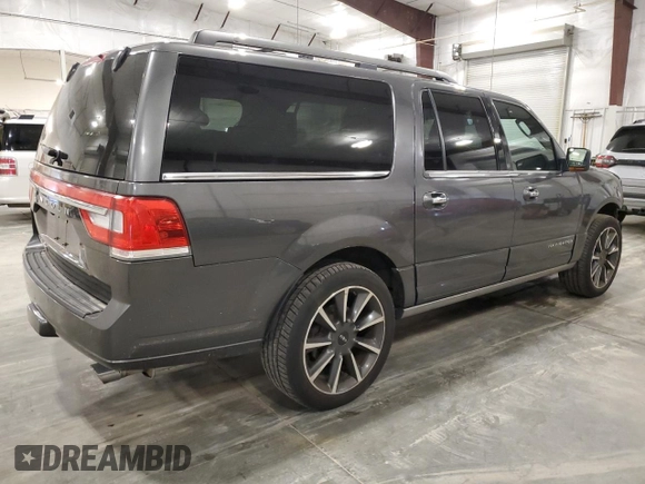 2017 Lincoln Navigator Reserve z VIN 5LMJJ3LT3HEL02544, wystawiony jako Copart lot #59875255 z przebiegiem 123 720 mil mil oraz Szkoda całkowita • Salvage title. Historia ofert i sprzedaży dostępna na DreamBid. Obrazek 3.