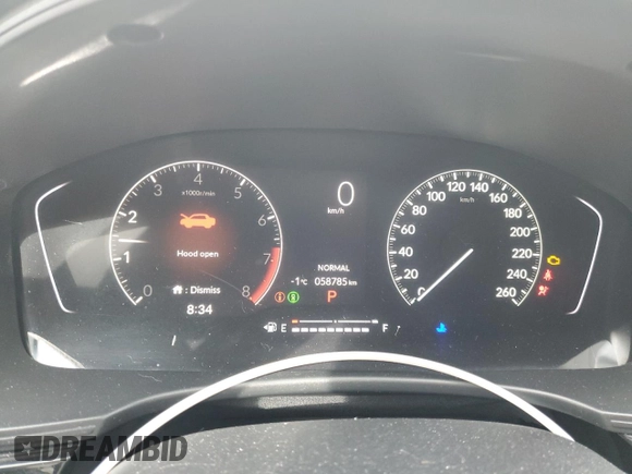 2022 Honda Civic Sport z VIN 2HGFE2F53NH119210, wystawiony jako Copart lot #51692345 z przebiegiem 58 785 mil mil oraz Szkoda całkowita • Salvage title. Historia ofert i sprzedaży dostępna na DreamBid. Obrazek 9.