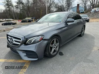 2017 Mercedes-Benz E-Class E 300 Luxury with VIN WDDZF4KB6HA071078, listed as a Copart auction lot 52226655 with 99,583 mi miles and Clean Title. Bid and sale history available at carsss.com. Image 1.