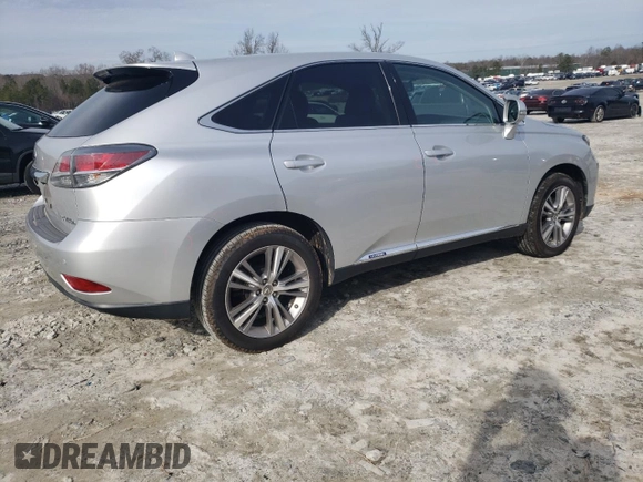 2015 Lexus RX 450h with VIN 2T2ZB1BA5FC004214, listed as a Copart auction lot 42878855 with 70,706 mi miles and Salvage Title. Bid and sale history available at DreamBid. Image 3.