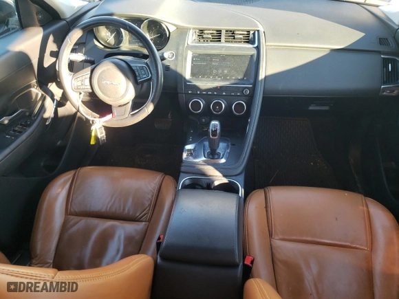 2019 Jaguar E-PACE with VIN SADFK2FX9K1Z64408, listed as a Copart auction lot 79599324 with 33,790 mi miles and Salvage Title. Bid and sale history available at carsss.com. Image 8.