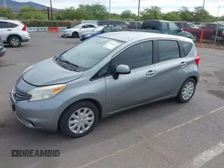 2014 Nissan Note S Plus with VIN 3N1CE2CPXEL397412, listed as a IAAI auction lot 42655342 with 101,308 mi miles and . Bid and sale history available at DreamBid. Image 2.