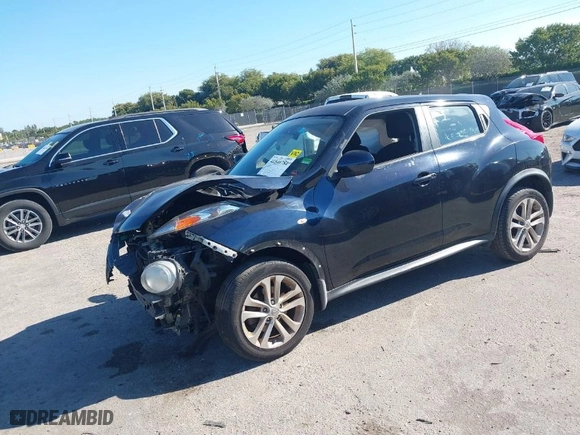 2013 Nissan Juke S with VIN JN8AF5MR9DT204426, listed as a IAAI auction lot 41840784 with 1 mi miles. Bid and sale history available at carsss.com. Image 2.