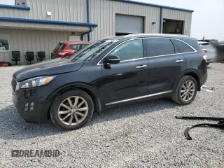 2016 Kia Sorento SXL with VIN 5XYPK4A58GG067556, listed as a Copart auction lot 58981845 with 194,442 mi miles and Salvage title. Bid and sale history available at DreamBid. Image 1.