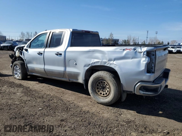 2022 Chevrolet Silverado 1500 Work Truck with VIN 1GCRDAED9NZ521332, listed as a Copart auction lot 54784165 with 108,955 mi miles and Salvage Title. Bid and sale history available at DreamBid. Image 2.