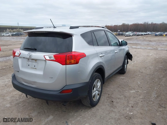 2014 Toyota RAV4 LE with VIN 2T3ZFREV3EW087829, listed as a IAAI auction lot 42023320 with 126,918 mi miles. Bid and sale history available at carsss.com. Image 4.