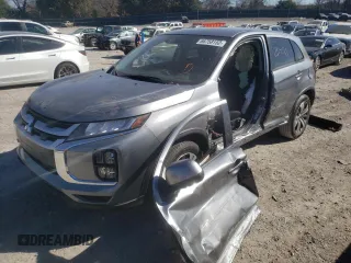 2022 Mitsubishi Outlander Sport ES with VIN JA4APUAU4NU001042, listed as a Copart auction lot 66758152 with 23,456 mi miles. Bid and sale history available at carsss.com. Image 2.