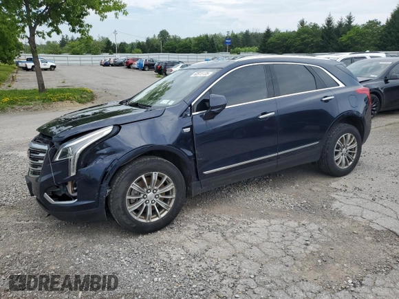 2017 Cadillac XT5 Luxury AWD z VIN 1GYKNDRS9HZ218719, wystawiony jako Copart lot #60915135 z przebiegiem 168 309 mil mil oraz Szkoda całkowita • Salvage title. Historia ofert i sprzedaży dostępna na DreamBid. Obrazek 1.