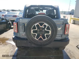 2024 Ford Bronco Outer Banks with VIN 1FMDE8BH9RLA22414, listed as a Copart auction lot 75294664 with 0 mi miles and Non Repairable. Bid and sale history available at carsss.com. Image 6.