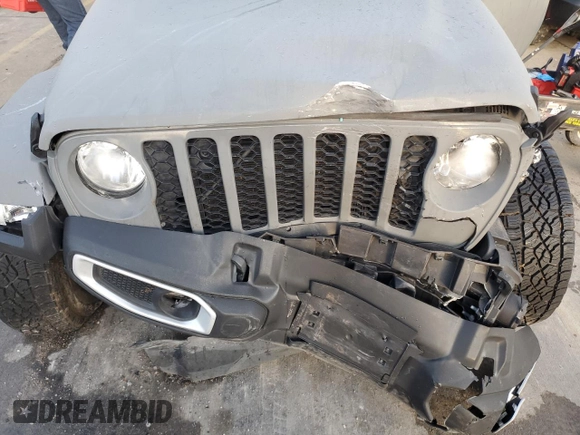 2022 Jeep Gladiator Willys с VIN 1C6HJTAG8NL107002, выставлен на аукционе Copart как лот 85138204 с пробегом 69 166 миль миль и Списание • Salvage title. История ставок и продаж доступна на DreamBid. Изображение 12.