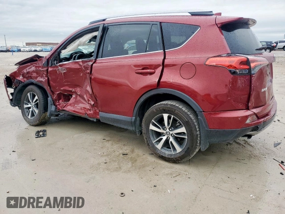 2018 Toyota RAV4 XLE with VIN 2T3WFREV7JW429781, listed as a Copart auction lot 51759485 with 72,792 mi miles and Salvage Title. Bid and sale history available at DreamBid. Image 2.