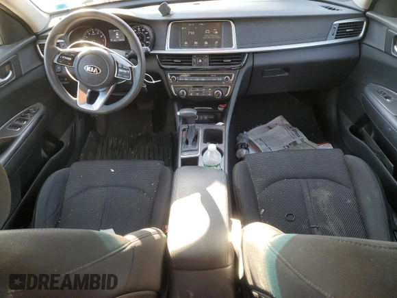 2019 Kia Optima LX with VIN 5XXGT4L38KG317979, listed as a Copart auction lot 48160105 with 160,797 mi miles and Salvage Title. Bid and sale history available at carsss.com. Image 8.