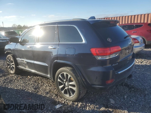 2017 Jeep Grand Cherokee Overland with VIN 1C4RJFCG1HC778818, listed as a Copart auction lot 87368764 with 62,471 mi miles and Salvage Title. Bid and sale history available at carsss.com. Image 2.