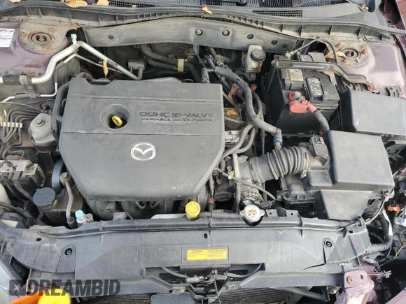 2008 Mazda 6 i Sport VE with VIN 1YVHP80C285M21606, listed as a Copart auction lot 84184734 with 156,097 mi miles and Salvage Title. Bid and sale history available at carsss.com. Image 11.