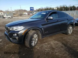 2017 BMW X6 xDrive35i with VIN 5UXKU2C36H0U28521, listed as a Copart auction lot 38806203 with 0 mi miles. Bid and sale history available at carsss.com. Image 1.