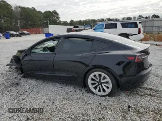 2022 Tesla Model 3 Long Range with VIN 5YJ3E1EB1NF178703, listed as a Copart auction lot 44350175 with 0 mi miles and Salvage Title. Bid and sale history available at carsss.com. Image 2.