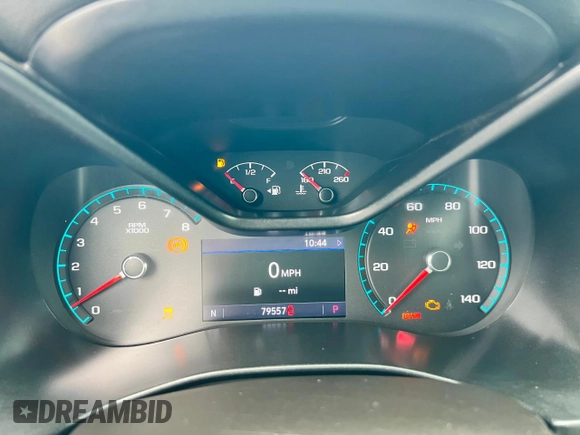 2019 Chevrolet Colorado 2WD LT with VIN 1GCGSCEN0K1106766, listed as a Copart auction lot 55272475 with 79,557 mi miles and Salvage Title. Bid and sale history available at DreamBid. Image 9.