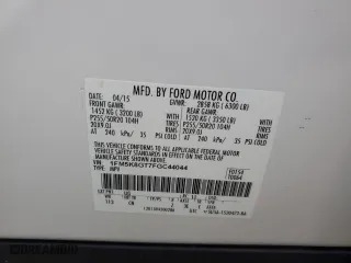 2015 Ford Explorer Sport with VIN 1FM5K8GT7FGC44044, listed as a Copart auction lot 44222935 with 112,977 mi miles and Non Repairable. Bid and sale history available at carsss.com. Image 13.