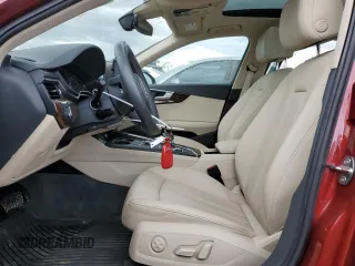 2019 Audi A4 Premium with VIN WAUDNAF4XKN018883, listed as a Copart auction lot 48887435 with 34,101 mi miles and Salvage Title. Bid and sale history available at DreamBid. Image 7.