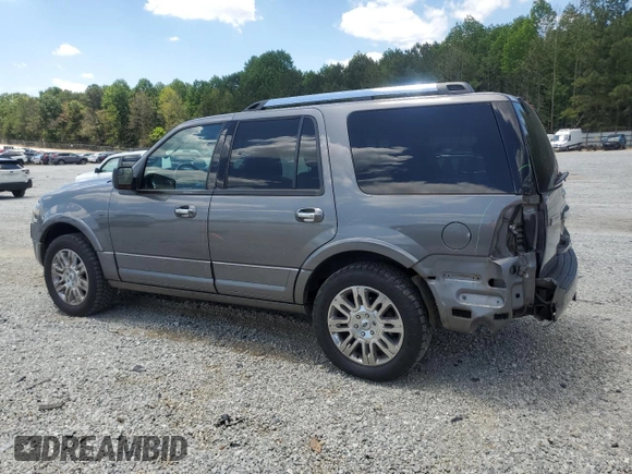 2013 Ford Expedition Limited z VIN 1FMJU2A50DEF11632, wystawiony jako Copart lot #55976345 z przebiegiem 176 168 mil mil oraz Szkoda całkowita • Salvage title. Historia ofert i sprzedaży dostępna na DreamBid. Obrazek 2.