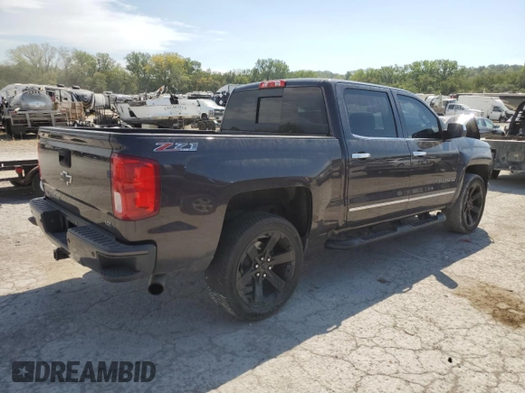 2016 Chevrolet Silverado 1500 LTZ with VIN 3GCUKSEJ3GG191945, listed as a Copart auction lot 71948494 with 143,055 mi miles and Salvage Title. Bid and sale history available at DreamBid. Image 3.