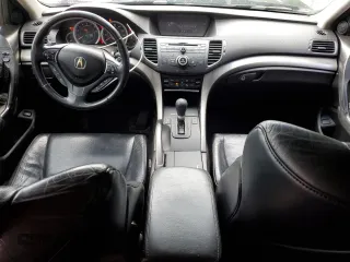 2009 Acura TSX with VIN JH4CU26659C005956, listed as a Copart auction lot 58553035 with 132,011 mi miles and Salvage title. Bid and sale history available at DreamBid. Image 8.