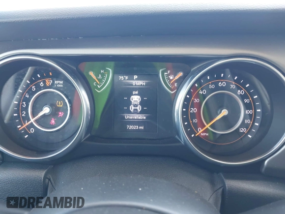 2018 Jeep Wrangler Unlimited Sport with VIN 1C4HJXDG4JW319142, listed as a IAAI auction lot 42702550 with 72,023 mi miles and . Bid and sale history available at DreamBid. Image 7.