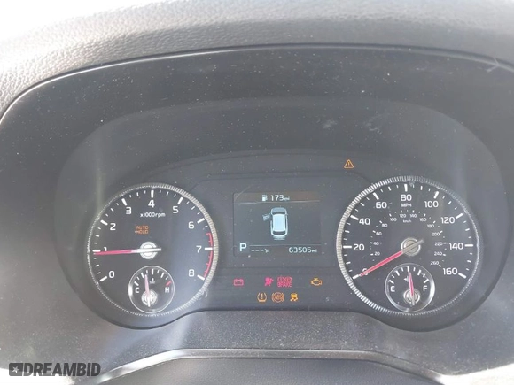 2022 Kia Telluride S with VIN 5XYP6DHC6NG236642, listed as a IAAI auction lot 41696702 with 63,505 mi miles. Bid and sale history available at carsss.com. Image 7.