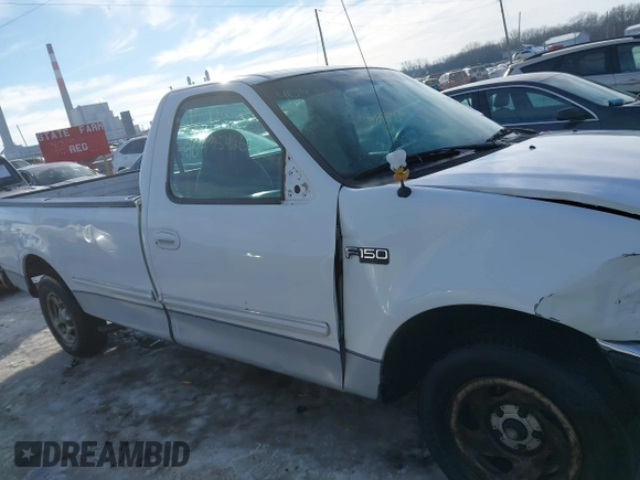 1997 Ford F-150 with VIN 1FTDF17W5VLA93748, listed as a IAAI auction lot 41342357 with 191,234 mi miles and . Bid and sale history available at DreamBid. Image 13.