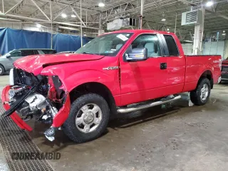 2010 Ford F-150 XL with VIN 1FTEX1E83AFC42916, listed as a Copart auction lot 50404535 with 130,903 mi miles and Salvage Title. Bid and sale history available at carsss.com. Image 1.