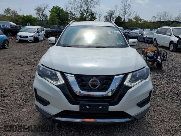 2018 Nissan Rogue SV with VIN KNMAT2MV8JP546051, listed as a Copart auction lot 55173445 with 71,735 mi miles and Salvage Title. Bid and sale history available at carsss.com. Image 5.