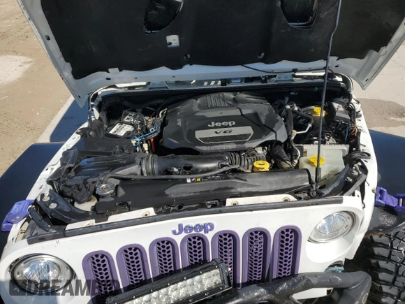 2017 Jeep Wrangler Unlimited Sport with VIN 1C4BJWDG4HL521751, listed as a Copart auction lot 48375485 with 89,117 mi miles and Salvage title. Bid and sale history available at DreamBid. Image 12.
