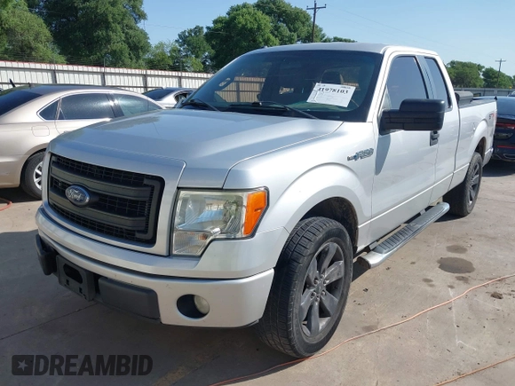 2013 Ford F-150 XL with VIN 1FTFX1CF7DFA46066, listed as a IAAI auction lot 41978103 with 131,722 mi miles. Bid and sale history available at carsss.com. Image 19.