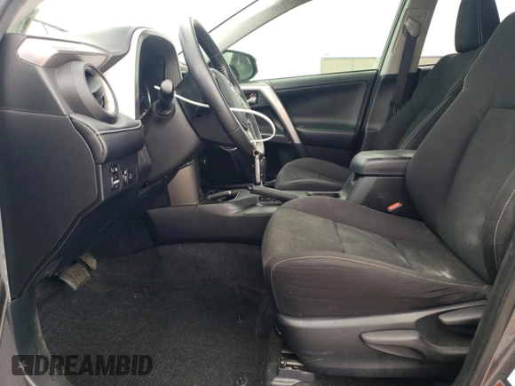 2017 Toyota RAV4 XLE with VIN JTMWFREV2HD108173, listed as a Copart auction lot 50767725 with 114,000 mi miles and Salvage Title. Bid and sale history available at DreamBid. Image 7.
