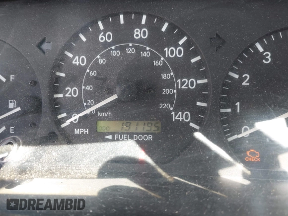 2000 Toyota Camry LE z VIN JT2BF22K4Y0286019, wystawiony jako IAAI lot #42083096 z przebiegiem 191 195 mil mil oraz . Historia ofert i sprzedaży dostępna na DreamBid. Obrazek 7.