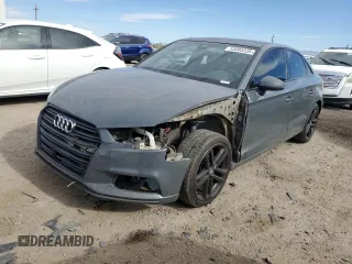 2020 Audi A3 with VIN WAUCUGFF2LA005427, listed as a Copart auction lot 53095535 with 88,680 mi miles and Salvage title. Bid and sale history available at DreamBid. Image 1.