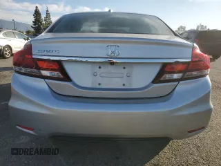 2014 Honda Civic Sedan EX-L with VIN 19XFB2F92EE242101, listed as a Copart auction lot 50170025 with 59,023 mi miles and Salvage Title. Bid and sale history available at carsss.com. Image 6.