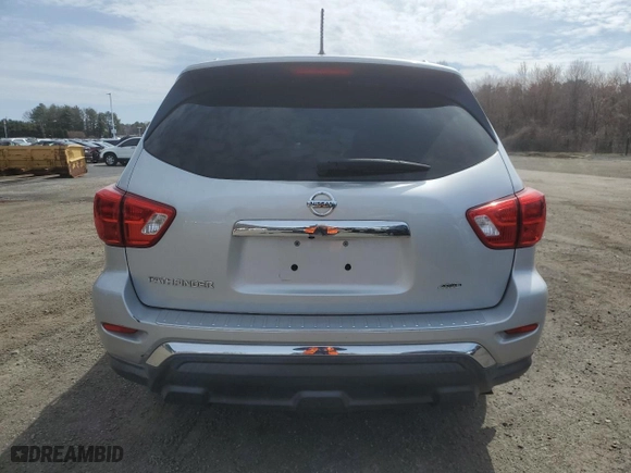 2017 Nissan Pathfinder SL with VIN 5N1DR2MM8HC670501, listed as a Copart auction lot 50887315 with NaN miles and Clean Title. Bid and sale history available at carsss.com. Image 6.