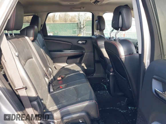 2019 Dodge Journey GT with VIN 3C4PDDEG6KT785047, listed as a IAAI auction lot 41395587 with 96,178 mi miles and . Bid and sale history available at carsss.com. Image 8.
