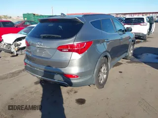 2013 Hyundai Santa Fe Sport with VIN 5XYZUDLB9DG025236, listed as a IAAI auction lot 41422852 with 129,893 mi miles. Bid and sale history available at carsss.com. Image 4.