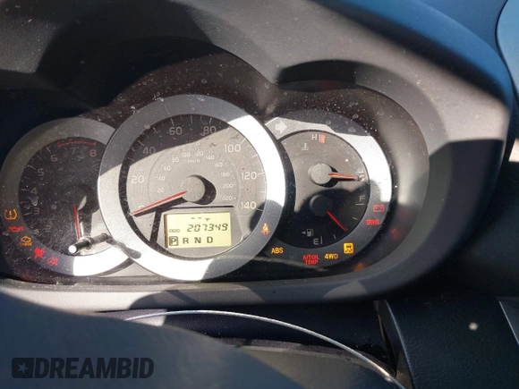 2011 Toyota RAV4 Sport with VIN JTMRF4DV6B5045551, listed as a IAAI auction lot 41822319 with 207,349 mi miles. Bid and sale history available at carsss.com. Image 7.