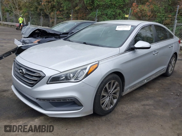 2015 Hyundai Sonata Limited with VIN 5NPE34AFXFH041898, listed as a IAAI auction lot 41929114 with 151,429 mi miles and . Bid and sale history available at carsss.com. Image 17.