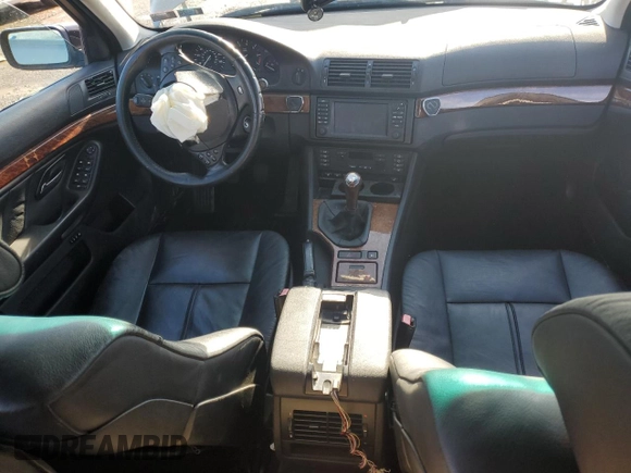 2002 BMW 5 Series 530i with VIN WBADT53492CE92971, listed as a Copart auction lot 85592254 with 115,192 mi miles and Salvage Title. Bid and sale history available at carsss.com. Image 8.